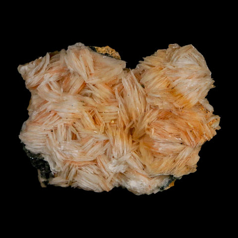 2.4" Sparkly Orange Barite Blades, Galena Crystal Minerals Mabladen Morocco - Fossil Age Minerals