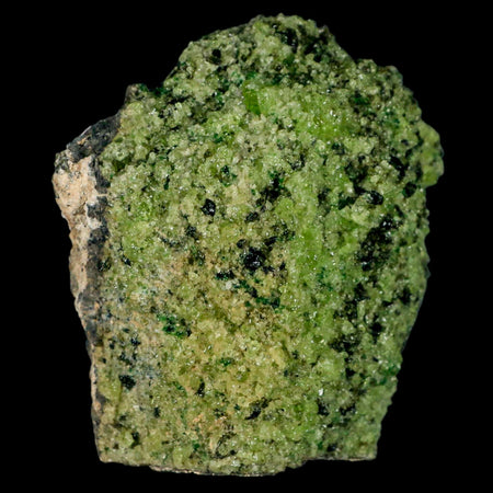 XL 3.3" Natural Emerald Peridot Crystal Minerals On Volcanic Rock Gila, Arizona
