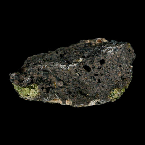 3.2" Emerald Peridot Crystals, Chrome Diopside And Spinel On Volcanic Rock Gila, AZ - Fossil Age Minerals