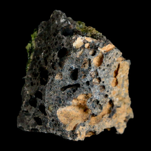 2.7" Emerald Peridot Crystals, Chrome Diopside And Spinel On Volcanic Rock Gila, AZ - Fossil Age Minerals