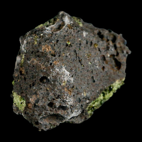 2.9" Emerald Peridot Crystals, Chrome Diopside And Spinel On Volcanic Rock Gila, AZ - Fossil Age Minerals