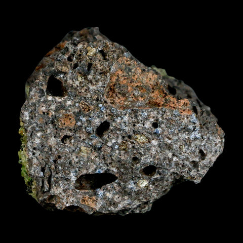 2.5" Emerald Peridot Crystals, Chrome Diopside And Spinel On Volcanic Rock Gila, AZ - Fossil Age Minerals