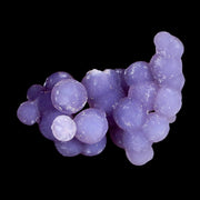 1.1" Purple Grape Agate Botryoidal Crystal Cluster Mineral Sulawesi Island Indonesia