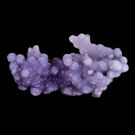 2" Purple Grape Agate Botryoidal Crystal Cluster Mineral Sulawesi Island Indonesia