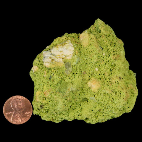 2.7" Rough Green Nontronite Mineral Specimen Jove Lauriano Minas Gerais Brazil - Fossil Age Minerals