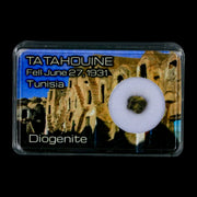 Tatahouine Diogenite Stony Meteorite Achondrites Specimen Fell June 24, 1931 Display