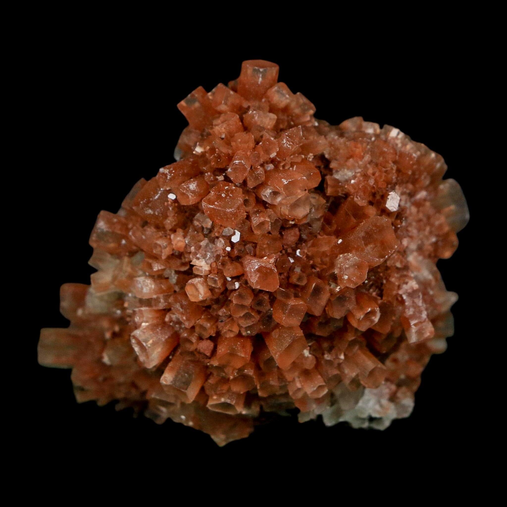 2.2" Aragonite Mineral Two Tone Crystal Cluster Specimen Tazouta Morocco - Fossil Age Minerals