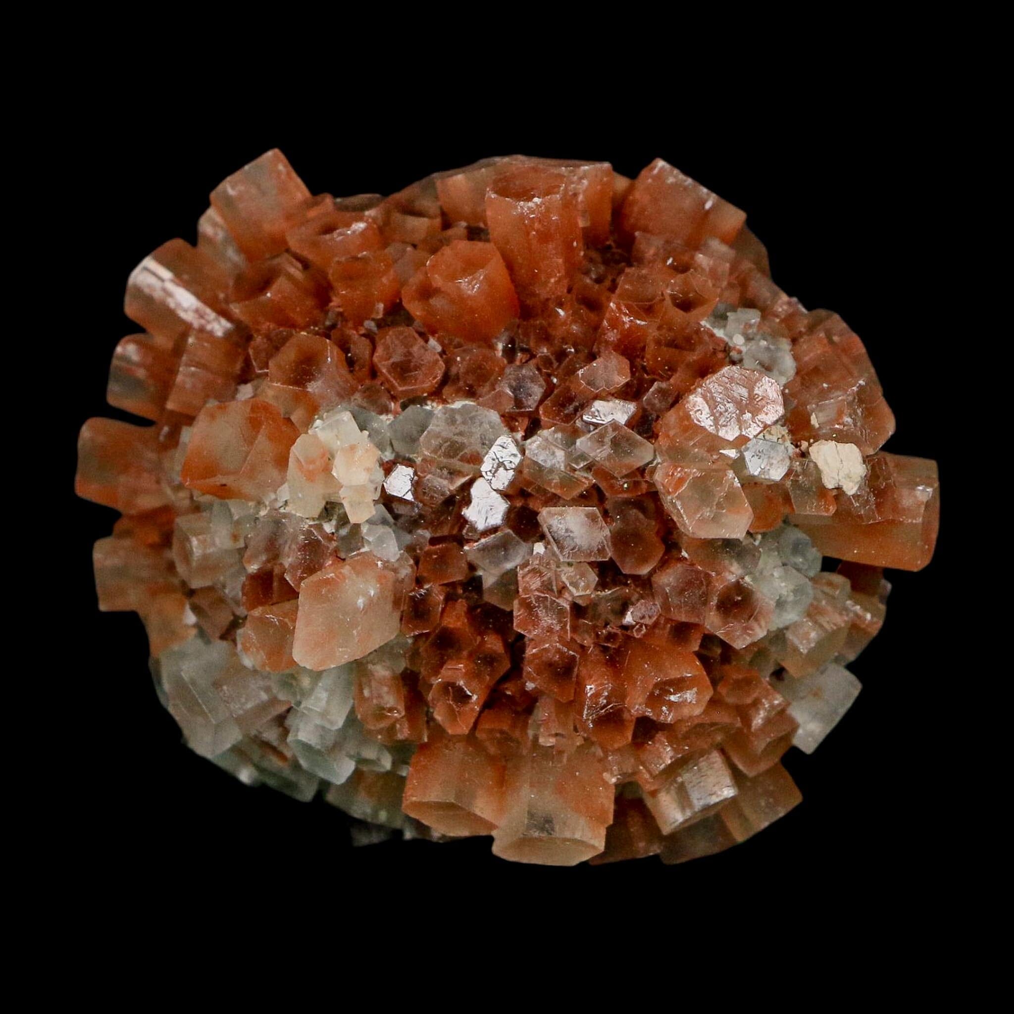 2.1" Aragonite Mineral Two Tone Crystal Cluster Specimen Tazouta Morocco - Fossil Age Minerals
