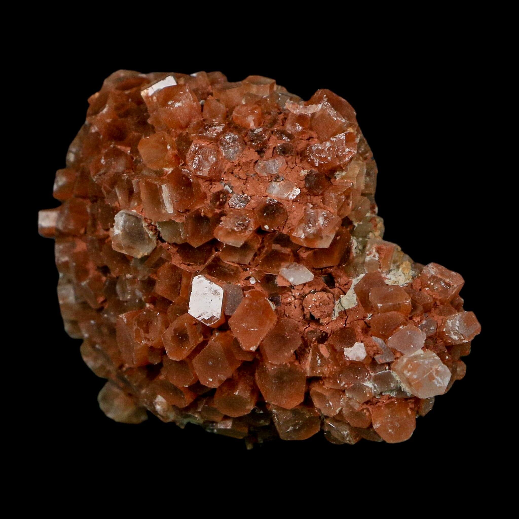 2.1" Aragonite Mineral Two Tone Crystal Cluster Specimen Tazouta Morocco - Fossil Age Minerals