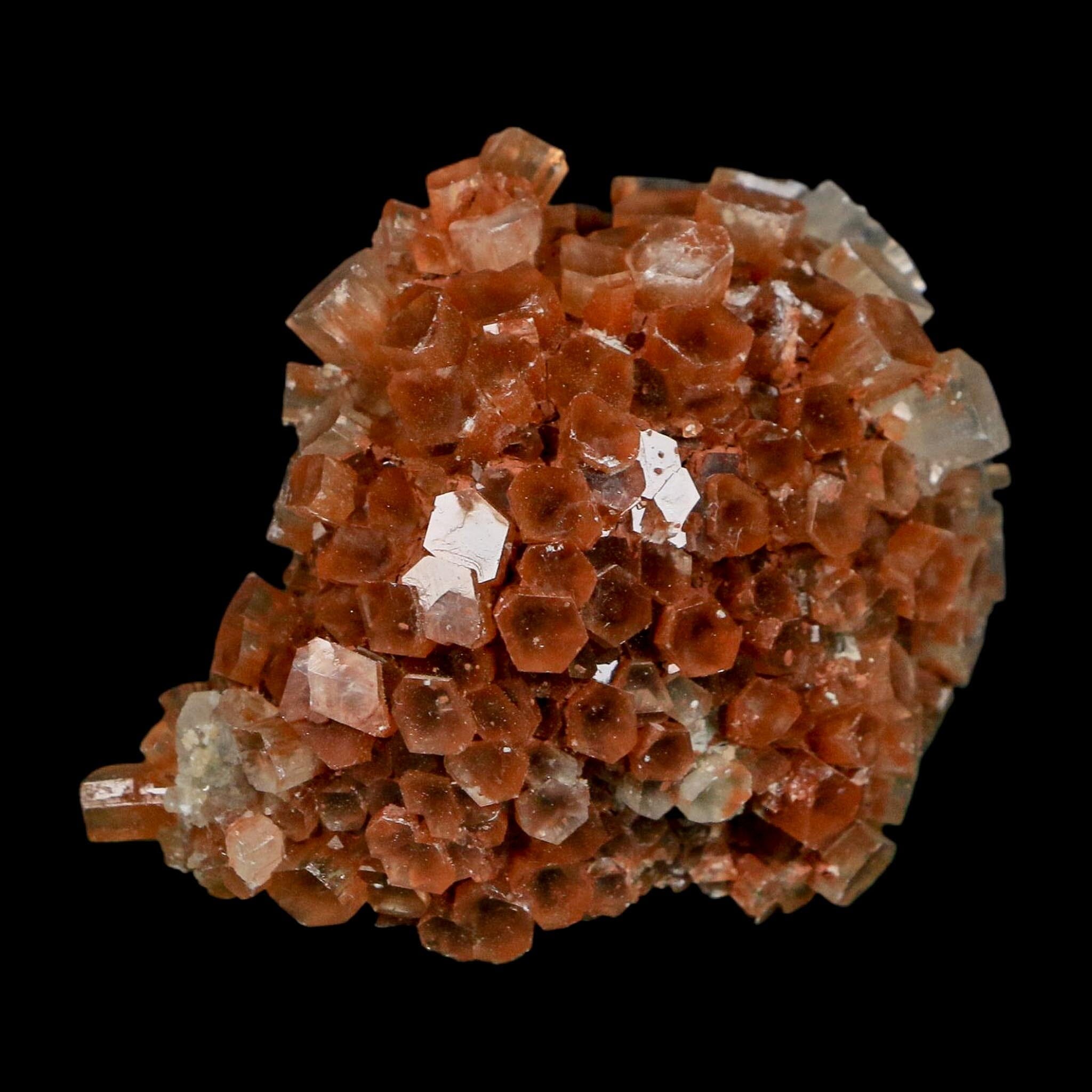 2.3" Aragonite Mineral Two Tone Crystal Cluster Specimen Tazouta Morocco - Fossil Age Minerals