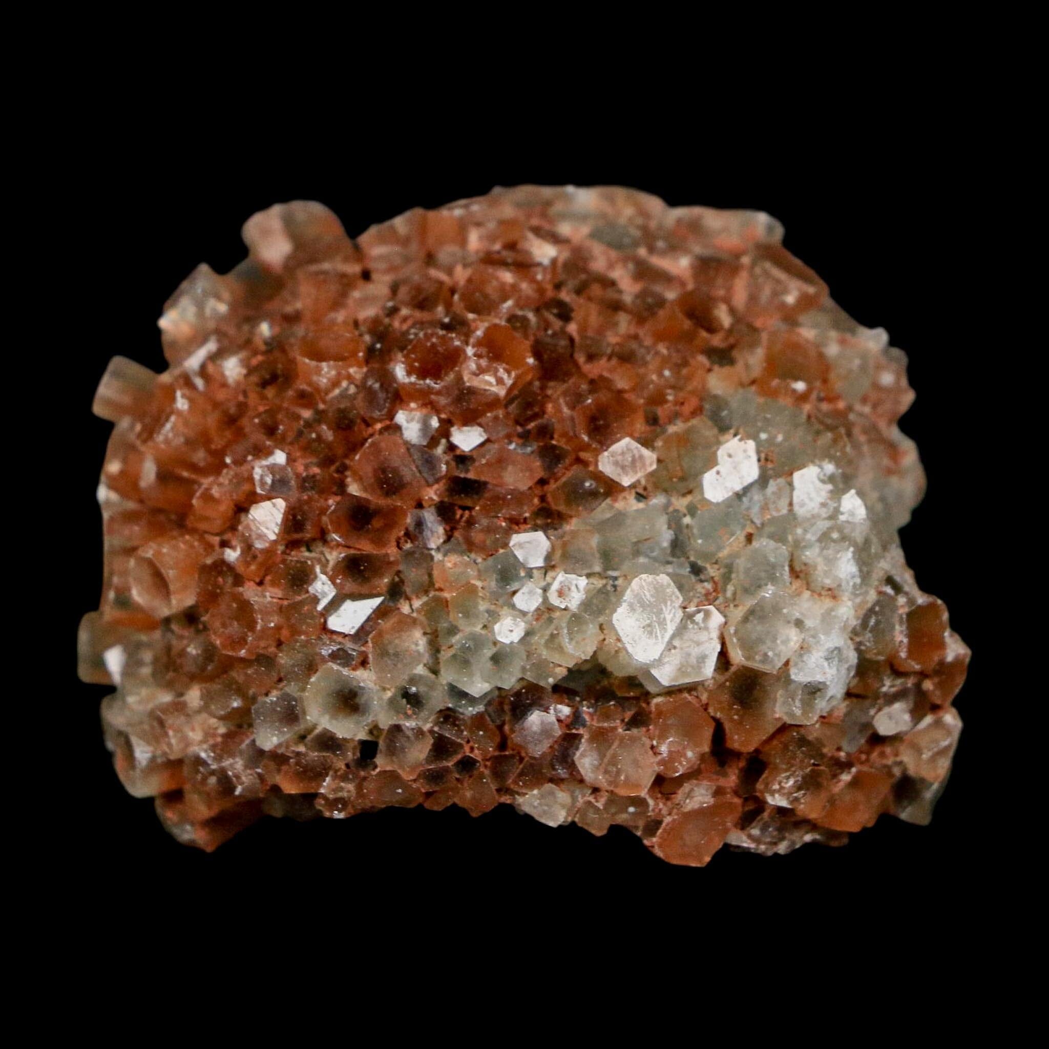 1.9" Aragonite Mineral Two Tone Crystal Cluster Specimen Tazouta Morocco - Fossil Age Minerals