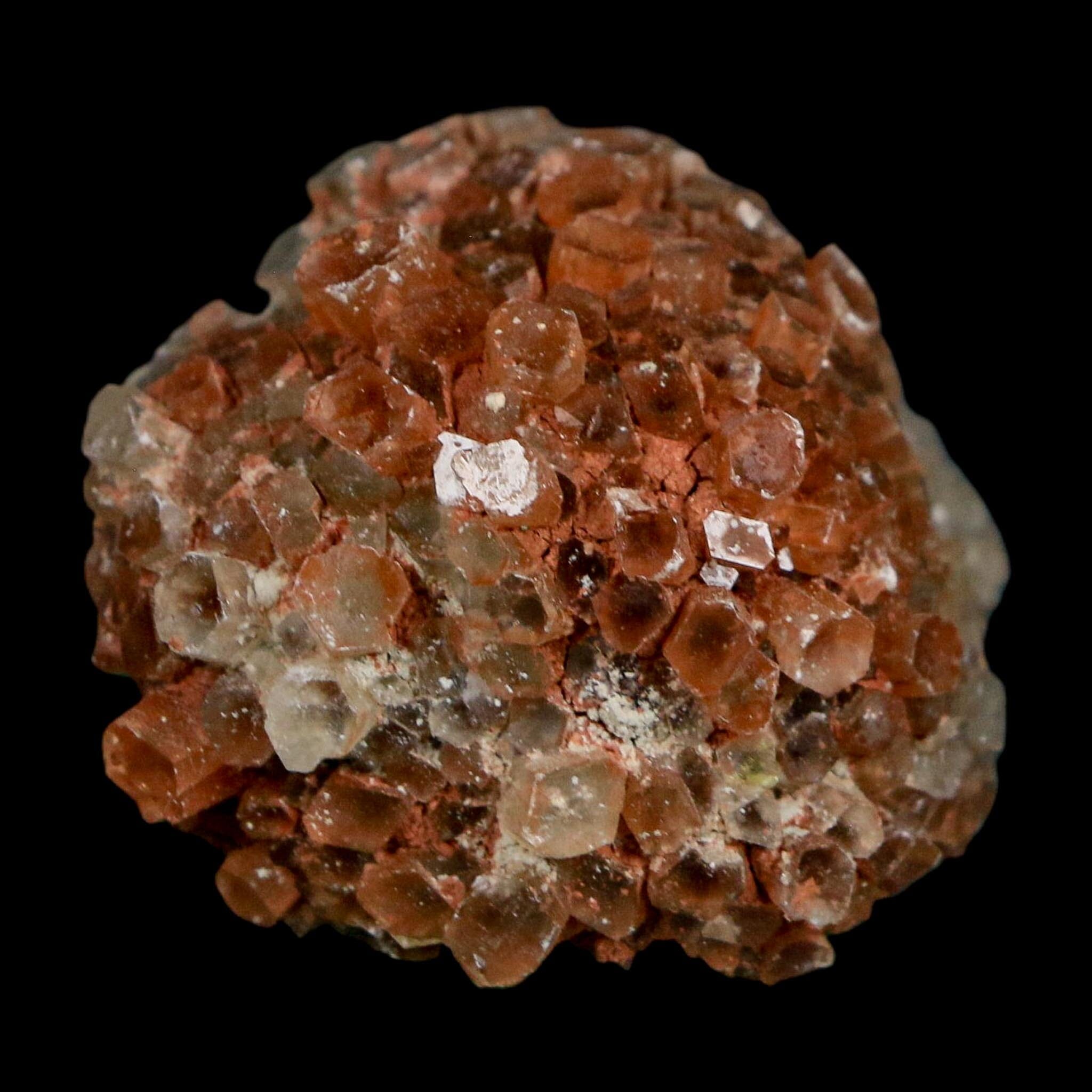 1.9" Aragonite Mineral Two Tone Crystal Cluster Specimen Tazouta Morocco - Fossil Age Minerals