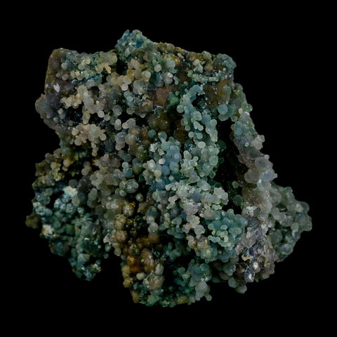 3.8" Green Grape Agate Botryoidal Crystal Druzy Cluster Mineral Sulawesi Island - Fossil Age Minerals