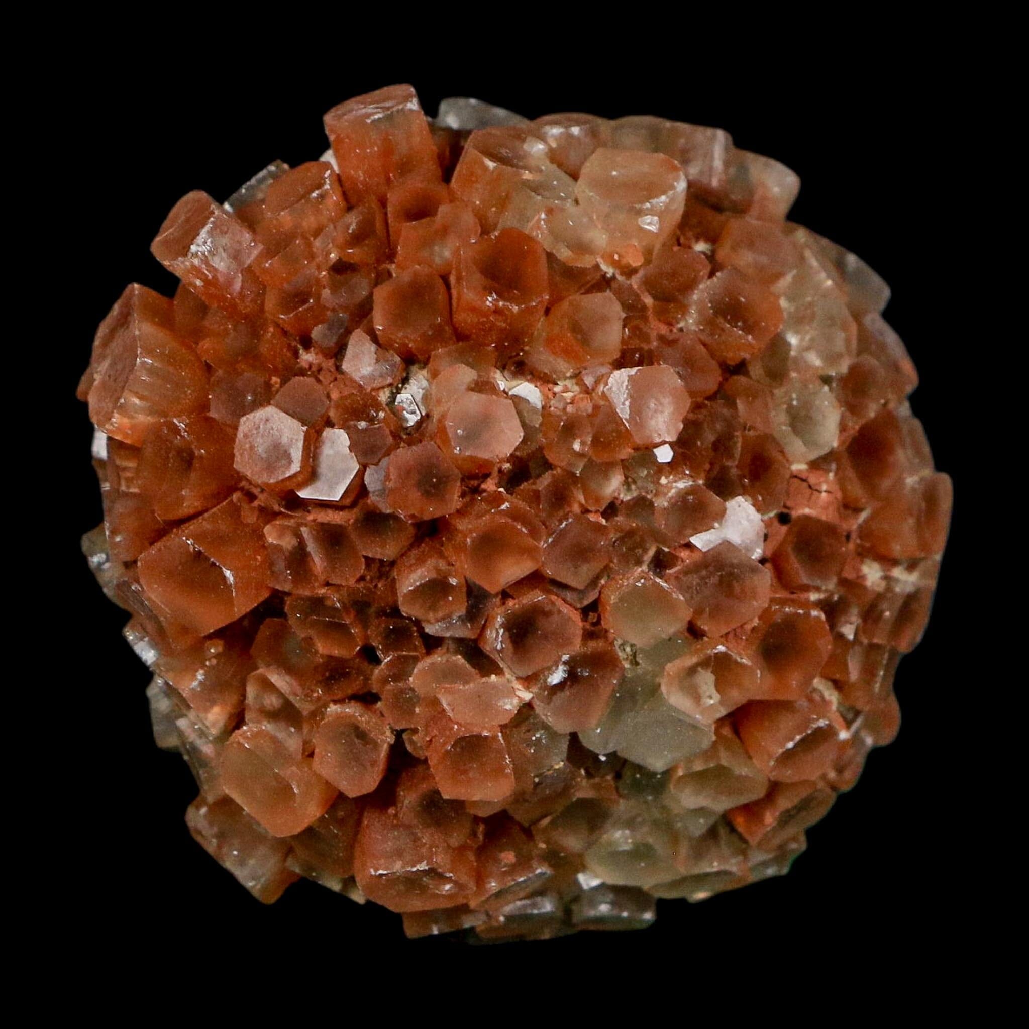 1.8" Aragonite Mineral Two Tone Crystal Cluster Specimen Tazouta Morocco - Fossil Age Minerals