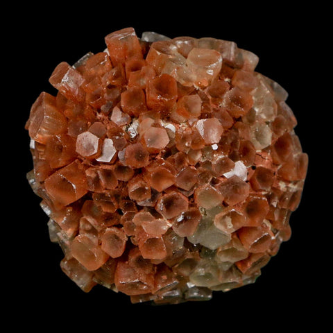 1.8" Aragonite Mineral Two Tone Crystal Cluster Specimen Tazouta Morocco