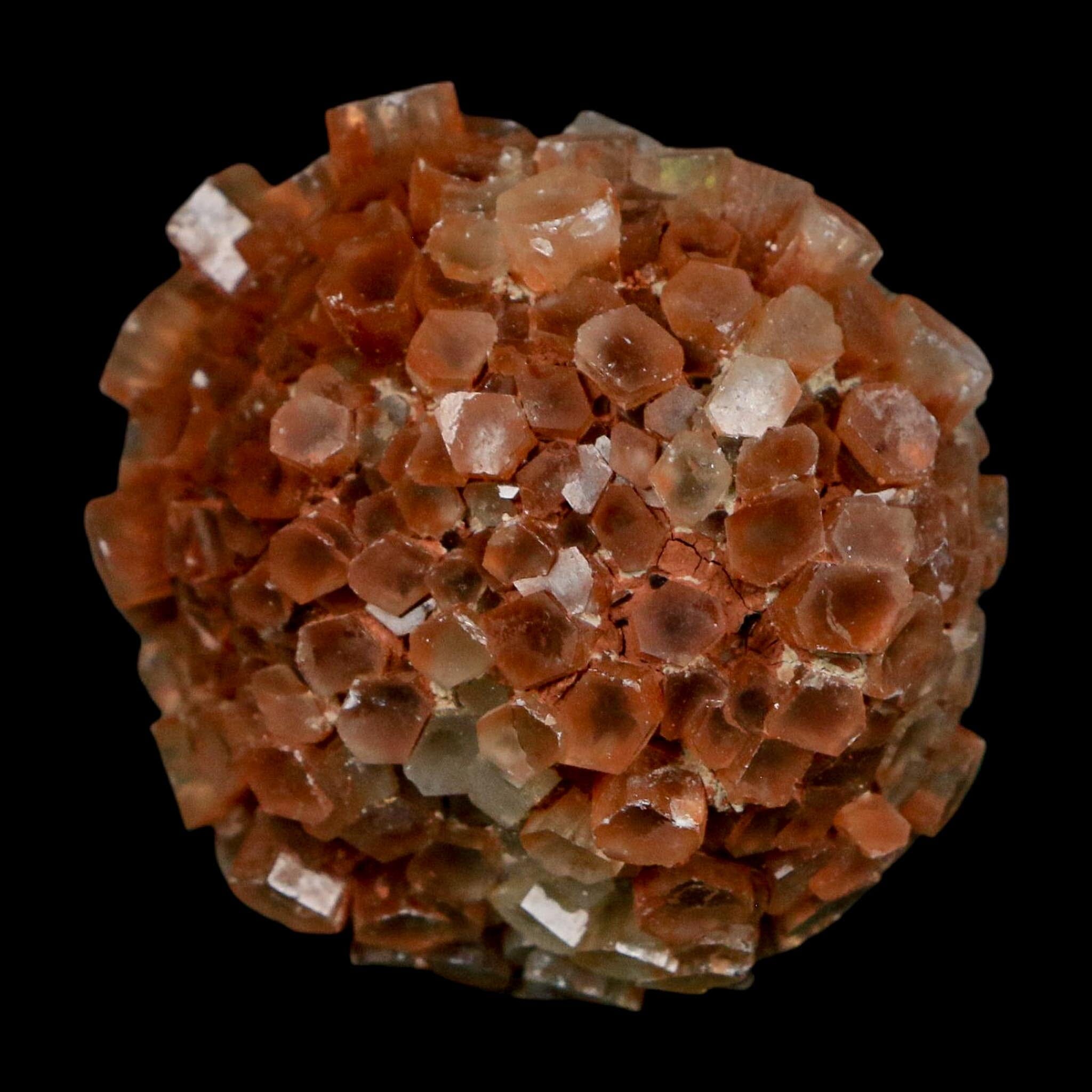 1.8" Aragonite Mineral Two Tone Crystal Cluster Specimen Tazouta Morocco - Fossil Age Minerals