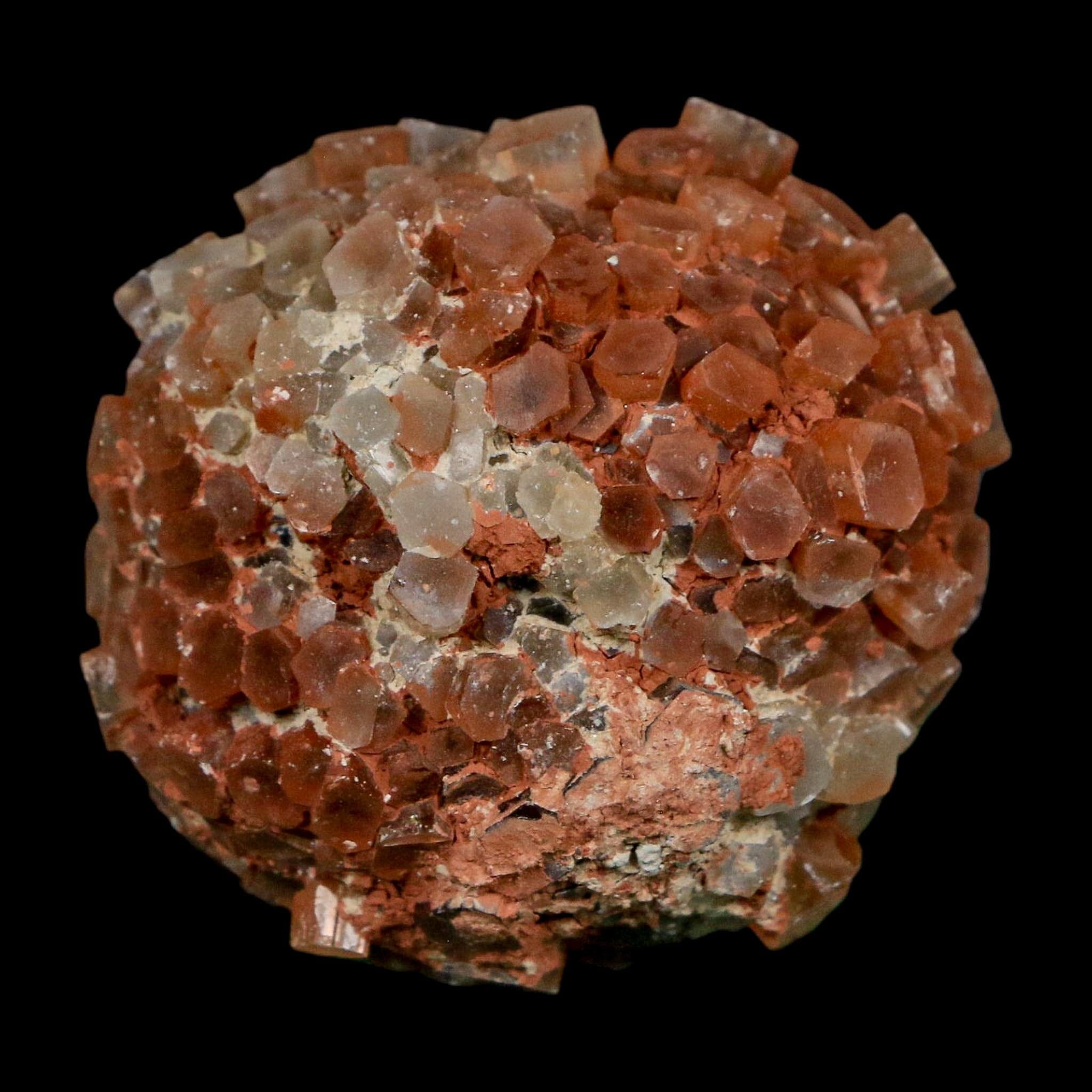 1.8" Aragonite Mineral Two Tone Crystal Cluster Specimen Tazouta Morocco - Fossil Age Minerals