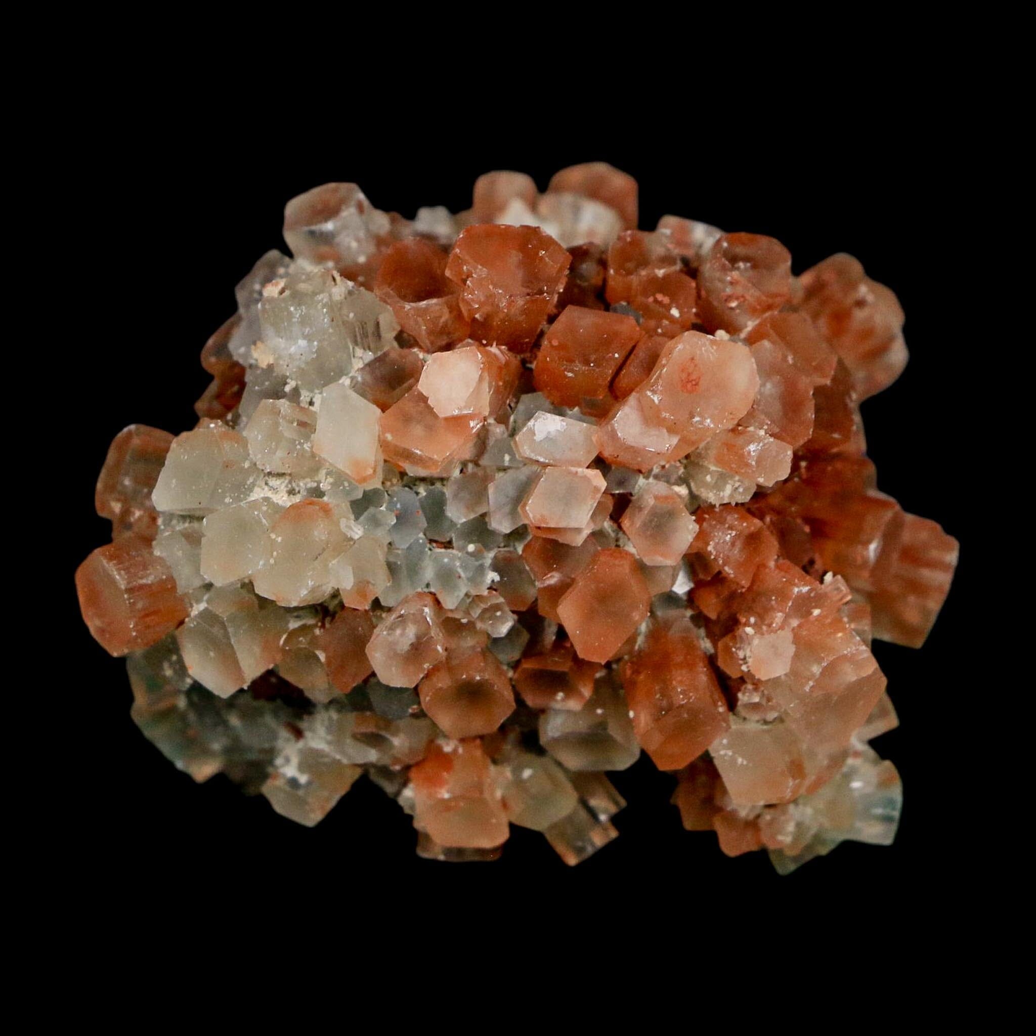 2" Aragonite Mineral Two Tone Crystal Cluster Specimen Tazouta Morocco - Fossil Age Minerals