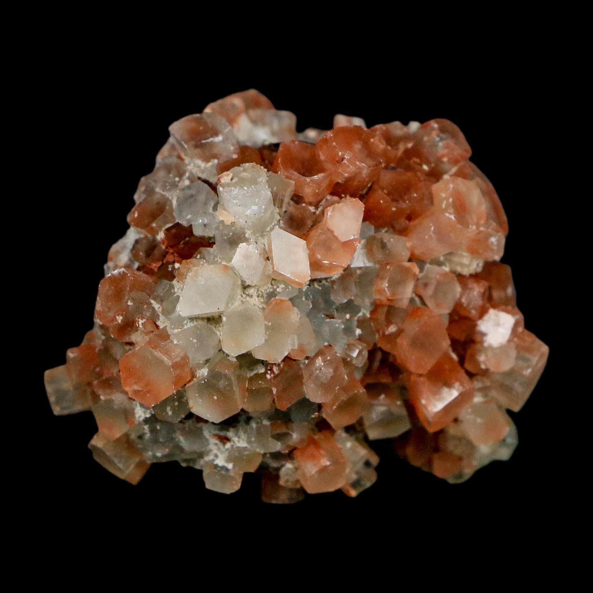 2" Aragonite Mineral Two Tone Crystal Cluster Specimen Tazouta Morocco - Fossil Age Minerals