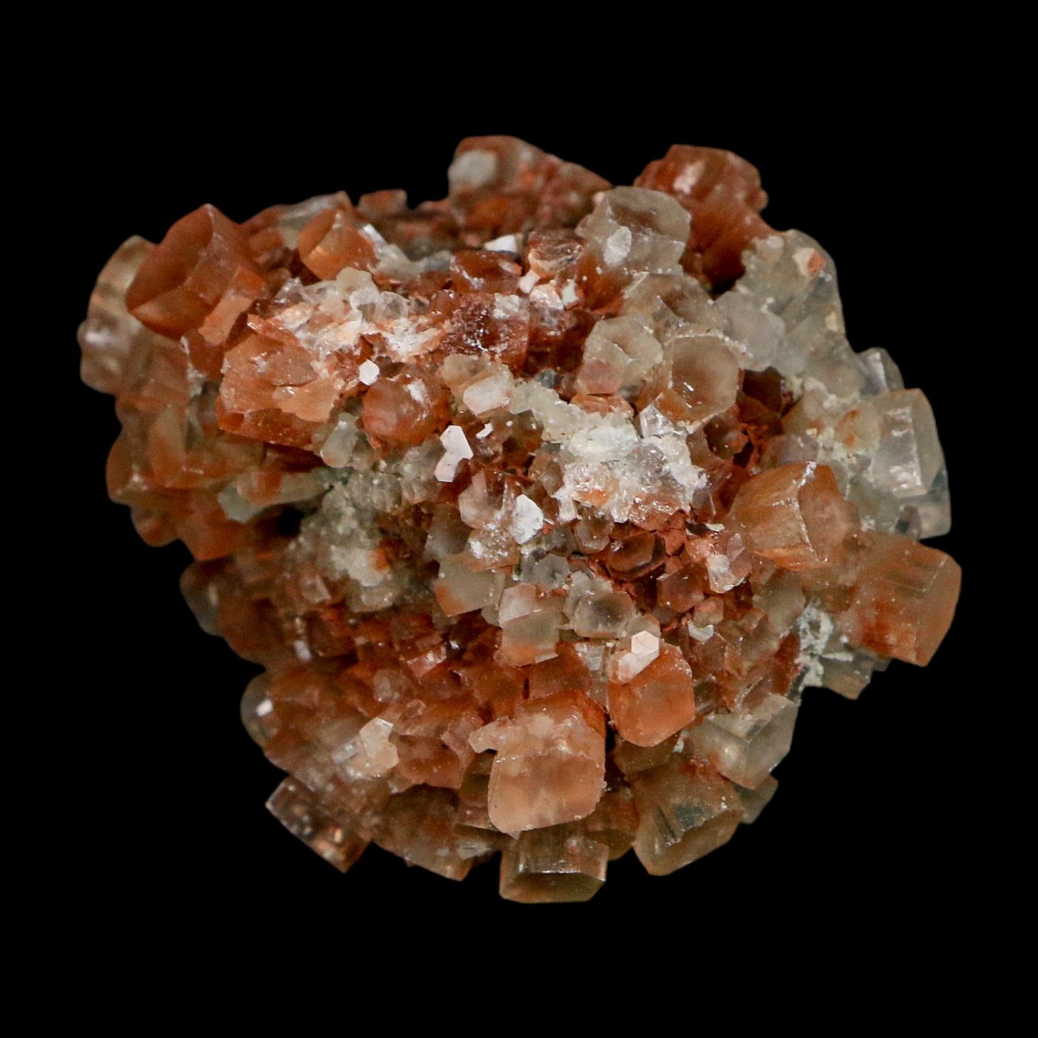 2" Aragonite Mineral Two Tone Crystal Cluster Specimen Tazouta Morocco - Fossil Age Minerals
