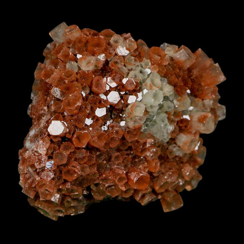 2.1" Aragonite Mineral Two Tone Crystal Cluster Specimen Tazouta Morocco