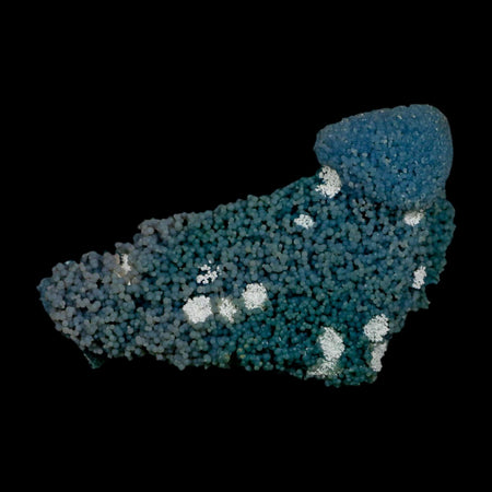 4.4" Green Grape Agate Botryoidal Crystal Druzy Cluster Mineral Sulawesi Island