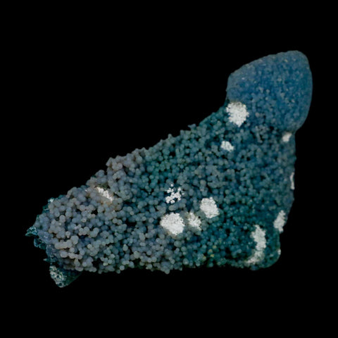 4.4" Green Grape Agate Botryoidal Crystal Druzy Cluster Mineral Sulawesi Island - Fossil Age Minerals