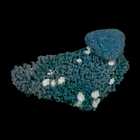 4.4" Green Grape Agate Botryoidal Crystal Druzy Cluster Mineral Sulawesi Island - Fossil Age Minerals