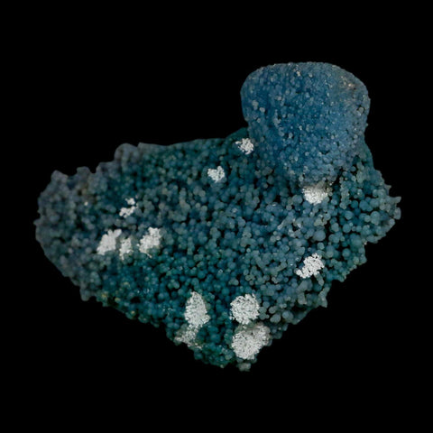 4.4" Green Grape Agate Botryoidal Crystal Druzy Cluster Mineral Sulawesi Island - Fossil Age Minerals