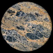 60MM Chinese Picture Jasper Mineral Specimen Round Polished Slab Liaoning, China