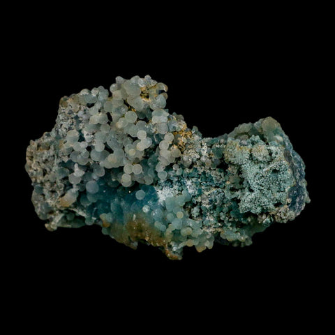 3.6" Green Grape Agate Botryoidal Crystal Druzy Cluster Mineral Sulawesi Island