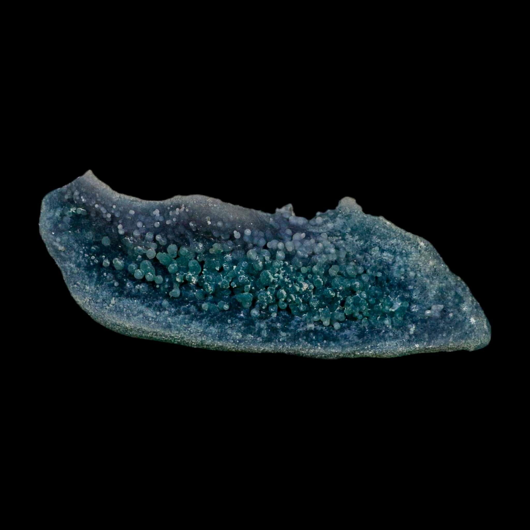 4.9" Green Grape Agate Botryoidal Crystal Druzy Cluster Mineral Sulawesi Island - Fossil Age Minerals