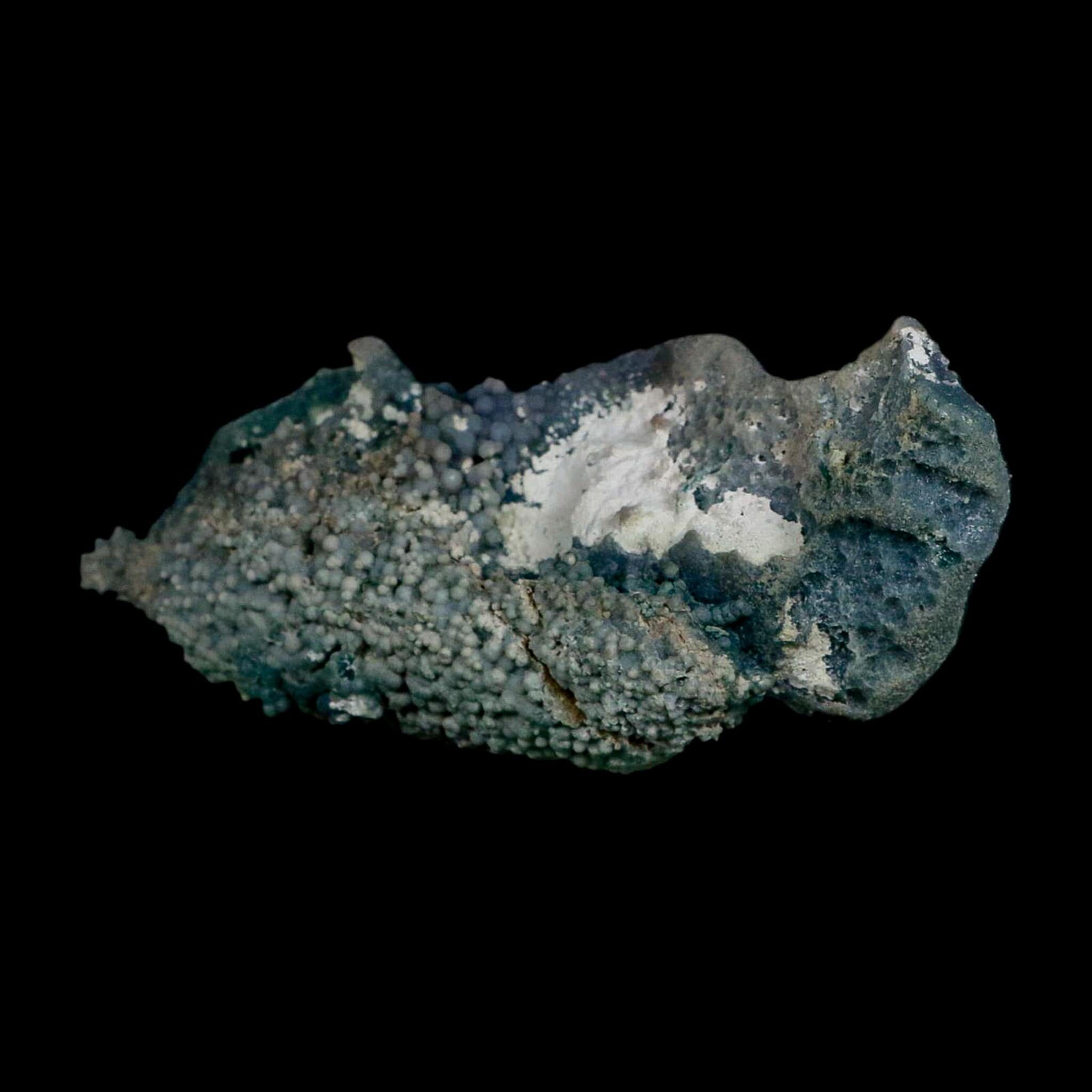 4.9" Green Grape Agate Botryoidal Crystal Druzy Cluster Mineral Sulawesi Island - Fossil Age Minerals