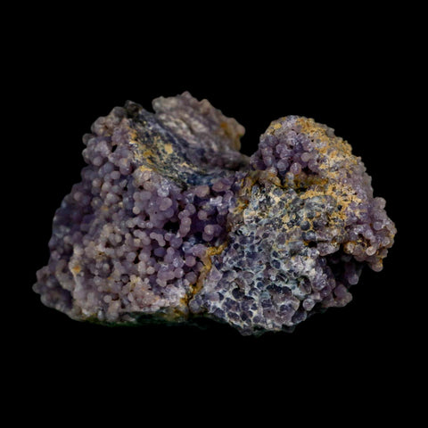 3.1" Purple Grape Agate Botryoidal Crystal Druzy Cluster Mineral Sulawesi Island