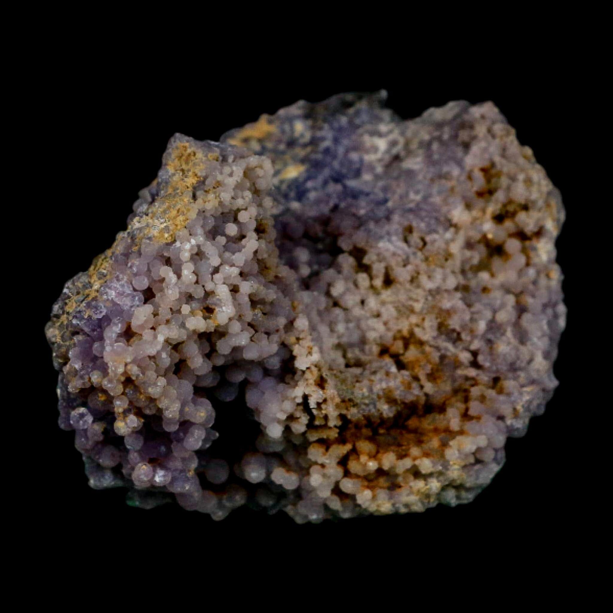 3.1" Purple Grape Agate Botryoidal Crystal Druzy Cluster Mineral Sulawesi Island - Fossil Age Minerals