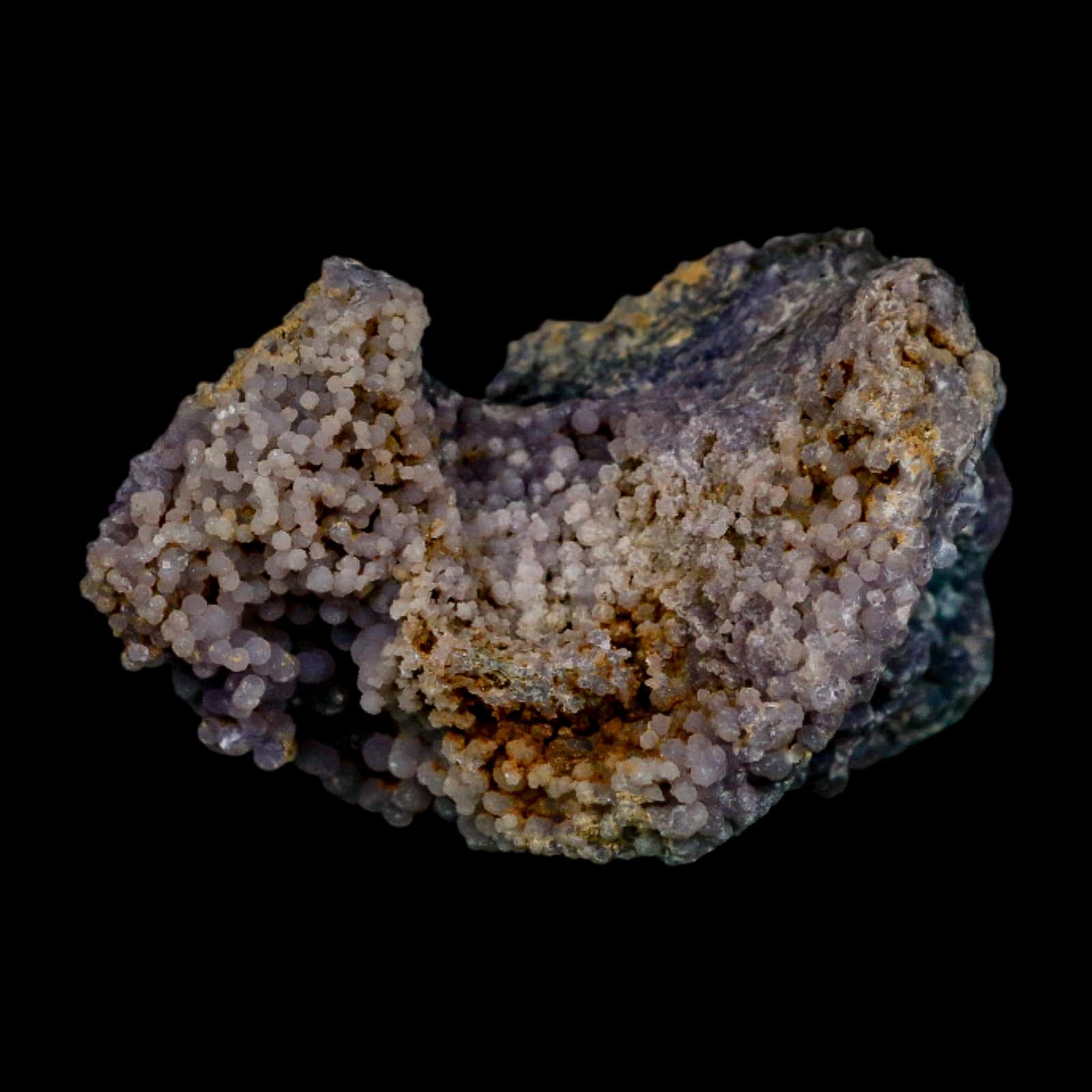 3.1" Purple Grape Agate Botryoidal Crystal Druzy Cluster Mineral Sulawesi Island - Fossil Age Minerals