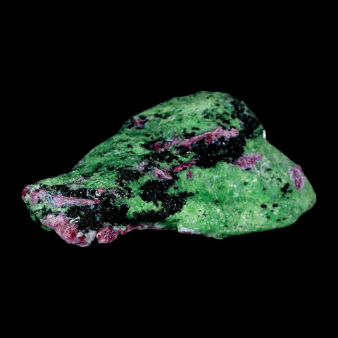 5" Natural Rough Ruby In Zoisite And Hornblende Crystal Mineral Specimen Anyolite - Fossil Age Minerals