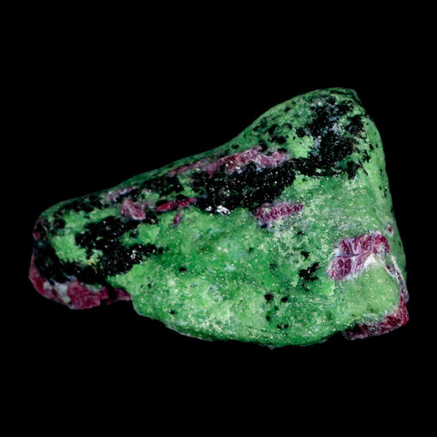 5" Natural Rough Ruby In Zoisite And Hornblende Crystal Mineral Specimen Anyolite - Fossil Age Minerals