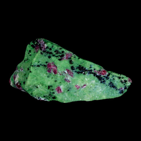 5" Natural Rough Ruby In Zoisite And Hornblende Crystal Mineral Specimen Anyolite - Fossil Age Minerals