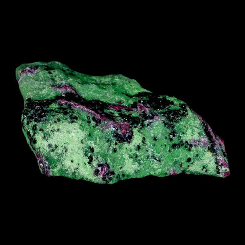 5" Natural Rough Ruby In Zoisite And Hornblende Crystal Mineral Specimen Anyolite - Fossil Age Minerals