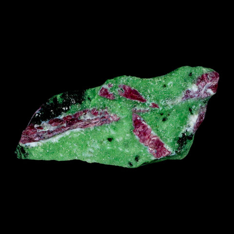 5" Natural Rough Ruby In Zoisite And Hornblende Crystal Mineral Specimen Anyolite - Fossil Age Minerals