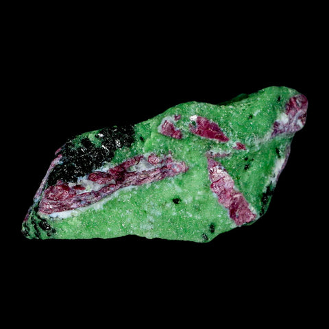 5" Natural Rough Ruby In Zoisite And Hornblende Crystal Mineral Specimen Anyolite - Fossil Age Minerals