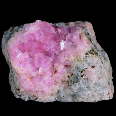 2.5" Pink Cobaltain Cobalt Calcite Natural Crystal Druzy Mineral Specimen Morocco - Fossil Age Minerals