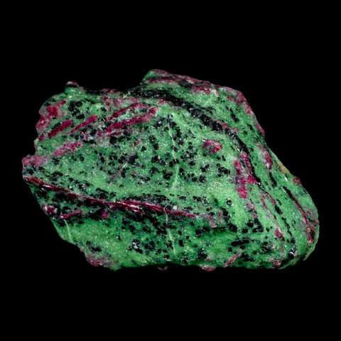 6.2" Natural Rough Ruby In Zoisite And Hornblende Crystal Mineral Specimen Anyolite - Fossil Age Minerals