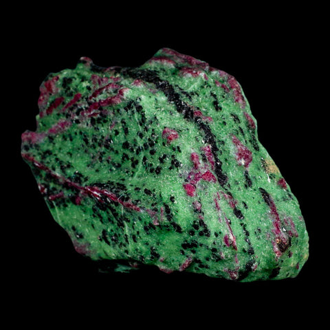 6.2" Natural Rough Ruby In Zoisite And Hornblende Crystal Mineral Specimen Anyolite - Fossil Age Minerals