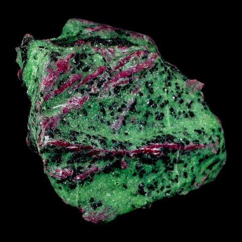 6.2" Natural Rough Ruby In Zoisite And Hornblende Crystal Mineral Specimen Anyolite - Fossil Age Minerals