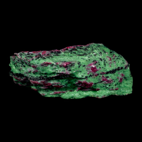 6.2" Natural Rough Ruby In Zoisite And Hornblende Crystal Mineral Specimen Anyolite - Fossil Age Minerals