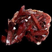 4.3" Natural Red Ferruginous Quartz Crystal Cluster Mineral Specimen Meknes Morocco