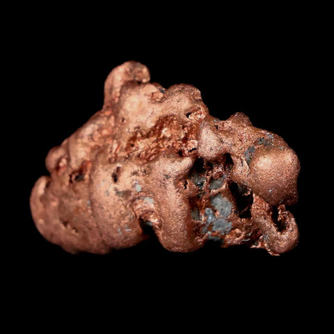 1.6" Solid Native Copper Polished Nugget Mineral Keweenaw Michigan - Fossil Age Minerals