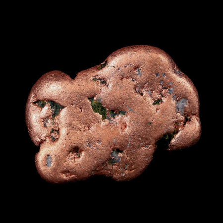 1.3" Solid Native Copper Polished Nugget Mineral Keweenaw Michigan